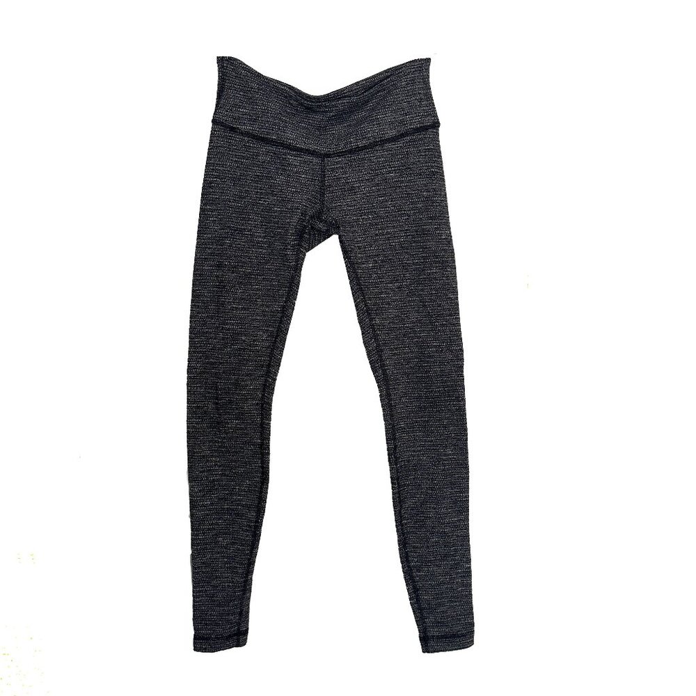 Lululemon Wunder Under Low Rise - Heathered Gray - Rare Style